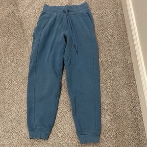 Lululemon EUC size 0 women’s Blue Jogger Pants - tag missing inside